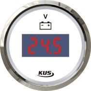 Wskaźnik napięcia – woltomierz KUS SeaV WS 9-32 52 mm