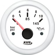 Wskaźnik ciśnienia oleju Kus SeaV WW 0-10 BAR 52 mm