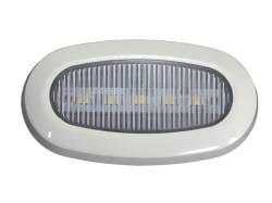 Lampa wewnętrzna biała LED 73x37 mm