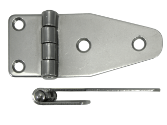 Zawias nierdzewny A2 73x30 mm - 2
