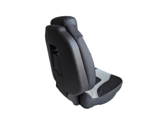 Fotel składnay Premium Pro II czarno/szary - 2