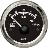 Wskaźnik ciśnienia oleju Kus SeaQ BS 0-5 BAR 52 mm