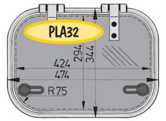 Luk aluminiowy PLANUS 32 - 2