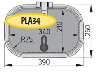 Luk aluminiowy PLANUS 34 - 2