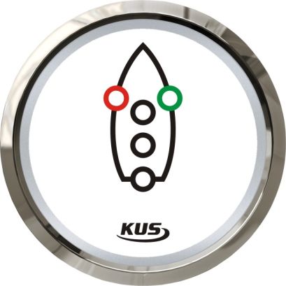 Wskaźnik oświetlenia nawigacyjnego Kus SeaV WS 52 mm