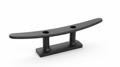 Knaga Flat Top nierdzewna 150 mm czarna