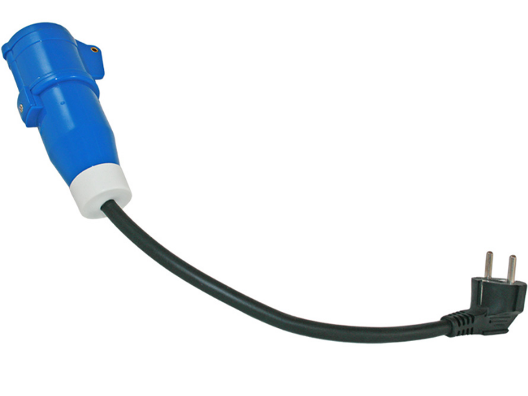 Przejściówka portowa 16A/40CM Schuko - CEE