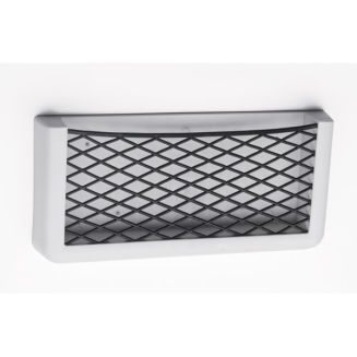 Kieszeń biała z plastikową siatką 205x120 - 2