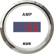 Wskaźnik natężenia-amperomierz +/- 150 A Kus SeaV WS 52 mm