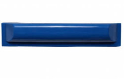 Ochraniacz pomostowy prosty niebieski 25x10 cm
