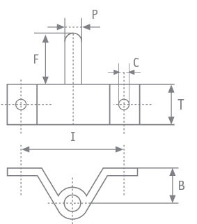 OKUCIE STERU FI 10MM - 2