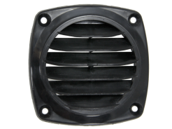 Kratka wentylacyjna czarna 83x83 mm
