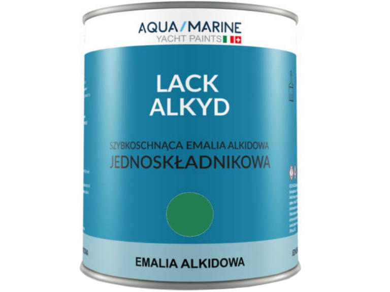 Farba Safe Nanotech Lack Alkyd 0,75L zielona