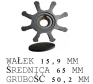 Wirnik zamiennik pompy wody Jabsco 4598-0001