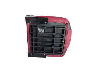 Fotel Skipper 45 czerwono/czarny - 3