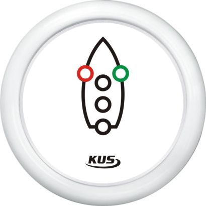 Wskaźnik oświetlenia nawigacyjnego Kus SeaV WW 52 mm