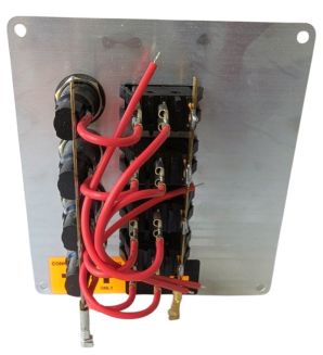 Rozdzielnia elektryczna 12V - 4 przełączniki - 2