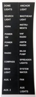 Rozdzielnia elektryczna 12V - 4 przełączniki - 3