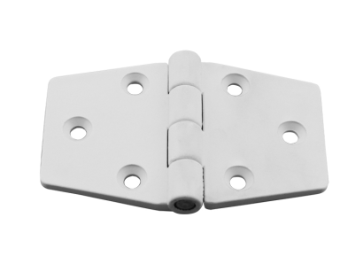 Zawias plastikowy 95x60 biały