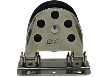 Blok do liny stalowej 6 mm - 2