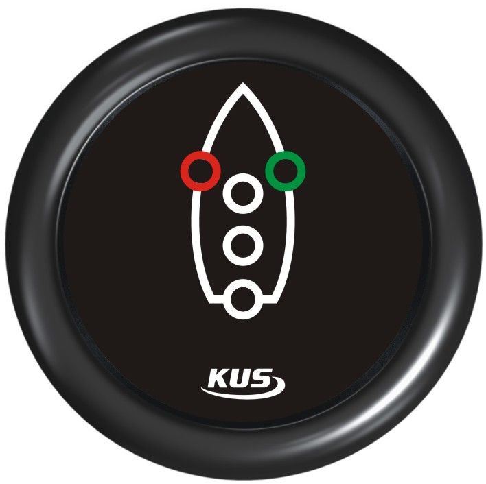 Wskaźnik oświetlenia nawigacyjnego Kus SeaV BB 52 mm