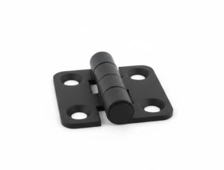 Zawias nierdzewny A4 37x 38 mm czarny - 2