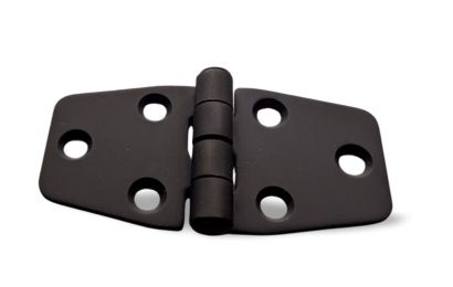 Zawias nierdzewny A4 37 x 77 mm czarny