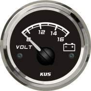 Wskaźnik napięcia – woltomierz KUS SeaQ BS 8-16 52 mm