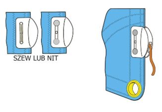 Knaga CL 267, na linę 1-4 mm - 2