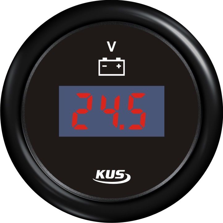 Wskaźnik napięcia – woltomierz KUS SeaV BB 9-32 52 mm