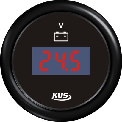 Wskaźnik napięcia – woltomierz KUS SeaV BB 9-32 52 mm