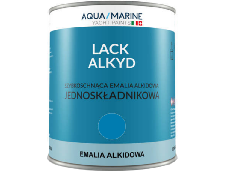 Farba Safe Nanotech Lack Alkyd 0,75L niebieska