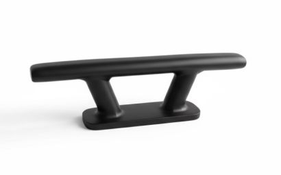 Knaga Skandik nierdzewna 150 mm czarna