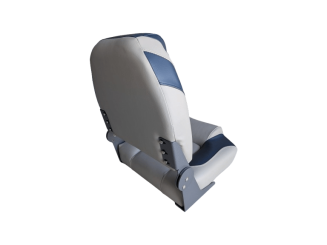 Fotel Skipper 45 szaro/granatowy - 2